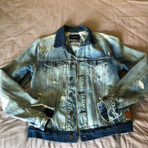Contrasting Denim Scotch & Soda Trucker Jacket